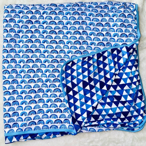 🩵💙LS Blue Rainbow Blanket💙🩵 - Picture 4 of 7